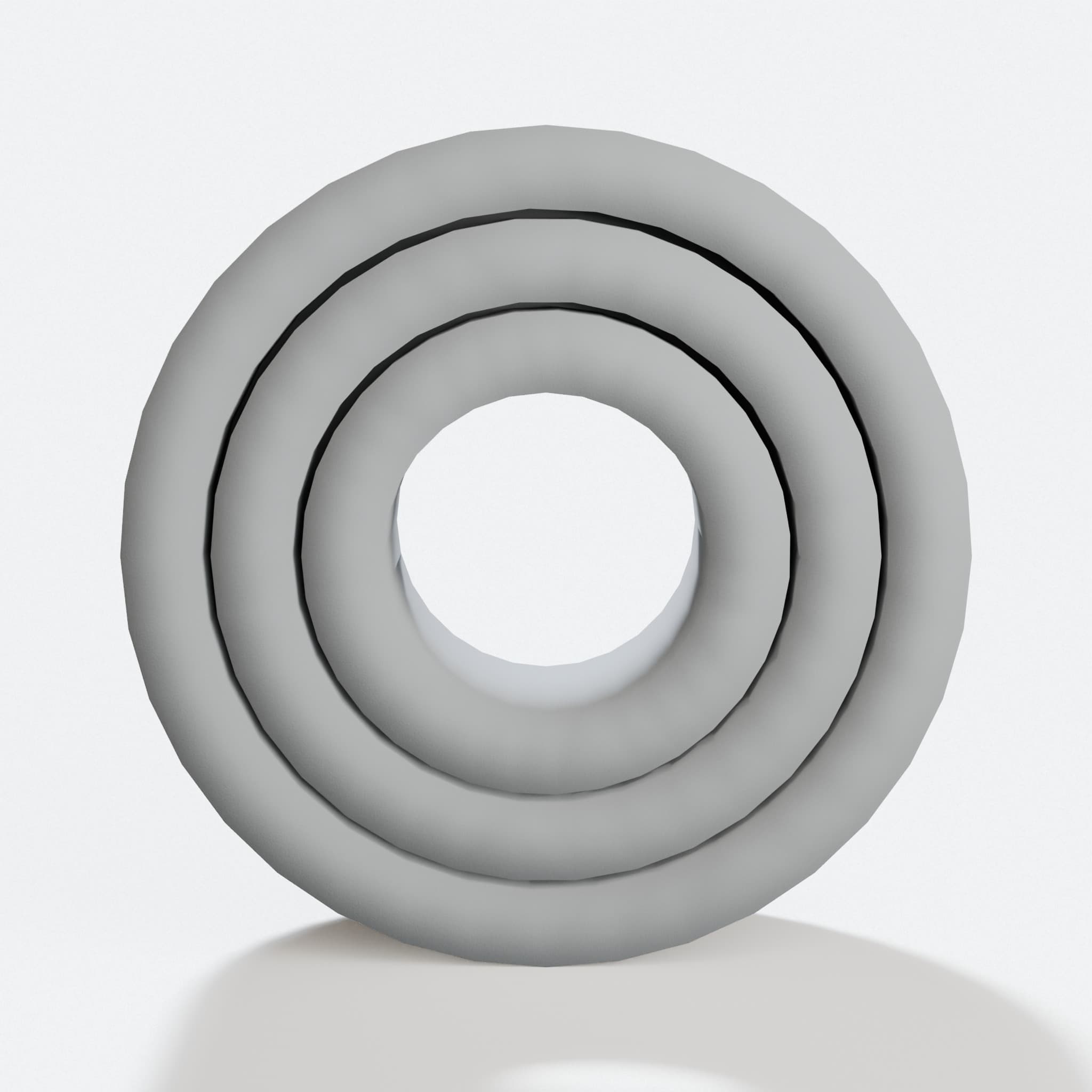 3D Printed Friction Bearing 10mm x 26mm x 8mm, hero tilt