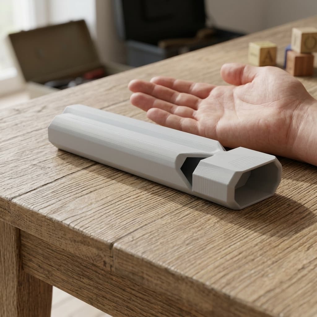 Steam Train Whistle – 3D Printed Toy with Dual-Tone Sound, in real life