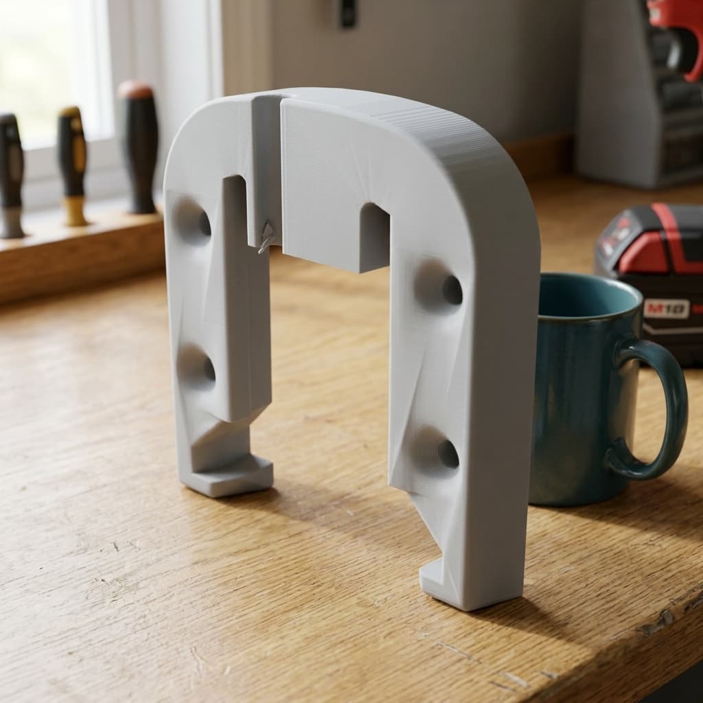 Compatible with Milwaukee M18 Battery Holder (3D Printed), in real life
