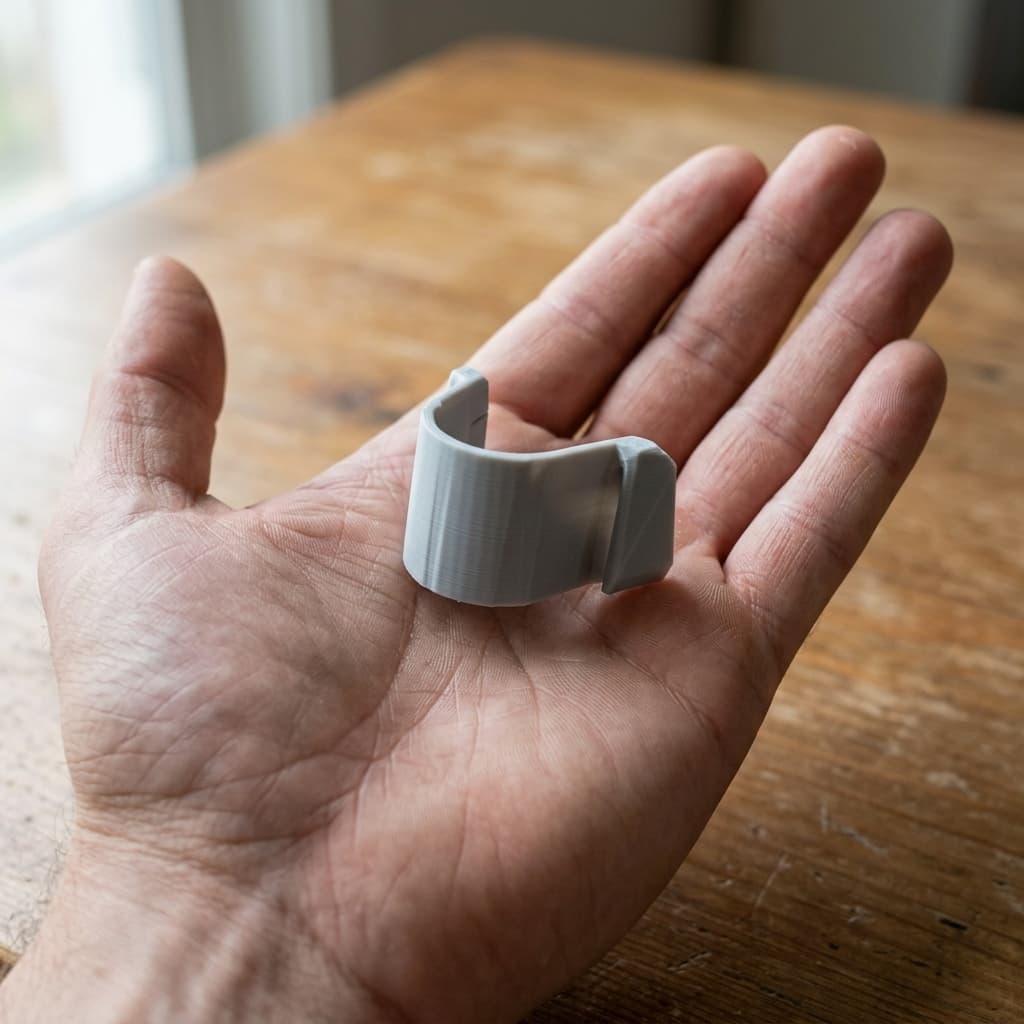 Anti-Fog Nose Clip for Face Masks (3D Printed)