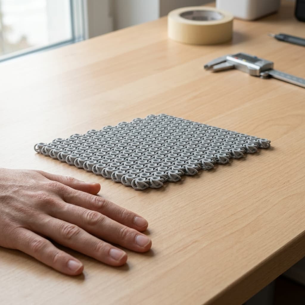 NASA Chainmail Fabric 3D Print File - FDM Optimized Armor, in real life