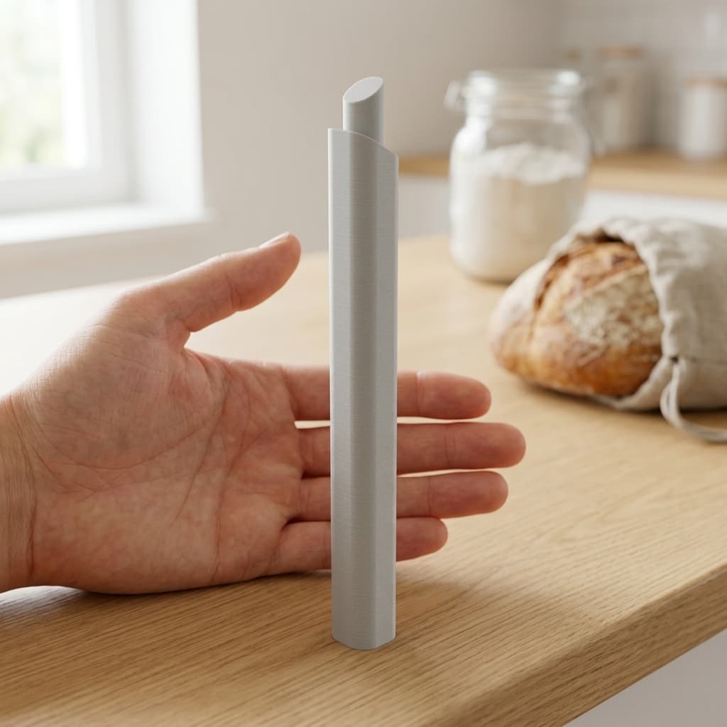 Slide Bag Clip – 3D Printed Kitchen Accessory, in real life