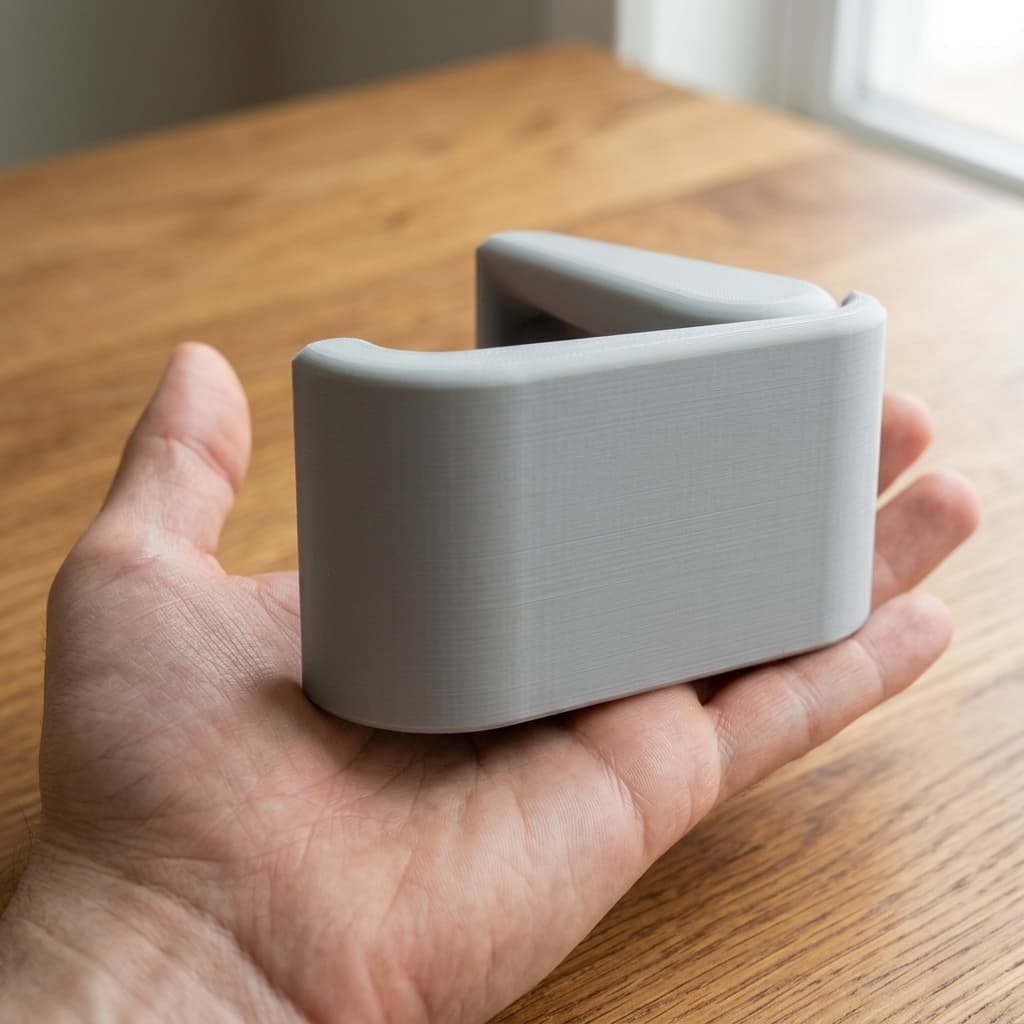 3D Printed Foldable Wall Hook for Home Decor