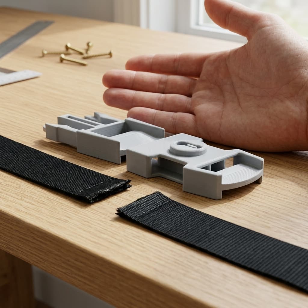 3D Printable Replacement Buckle