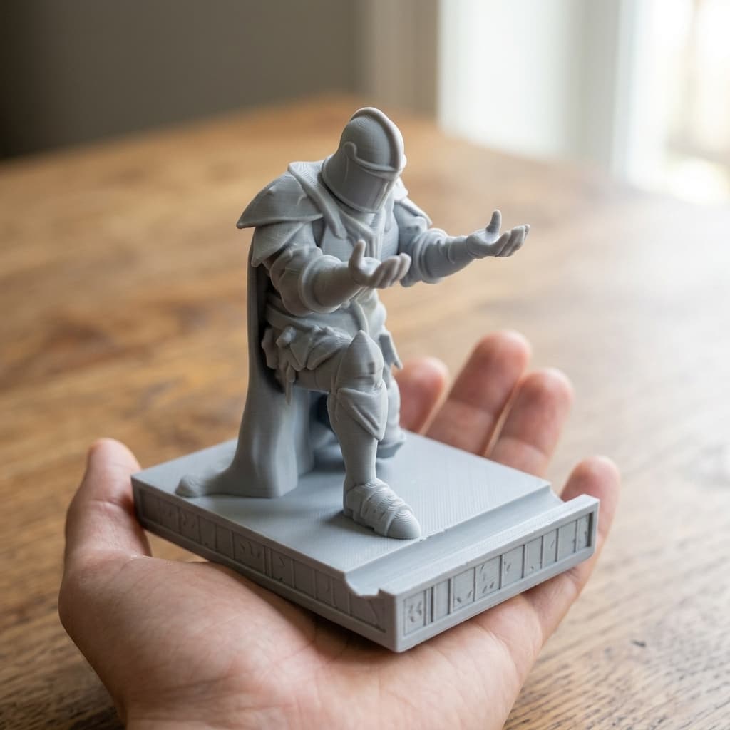 Knight Pen Holder for Desktop Storage