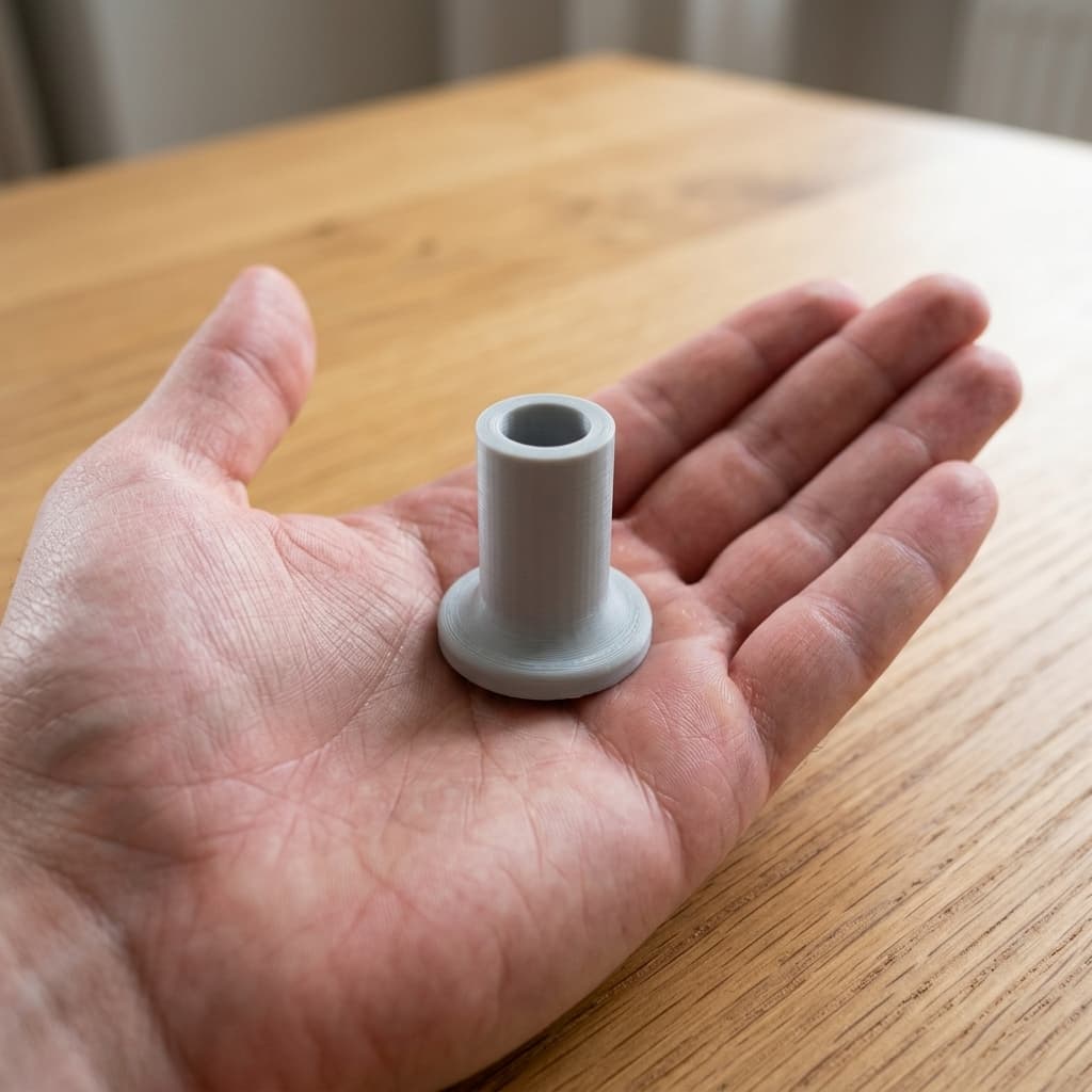 Extruder Button for Anet A8 3D Printer Filament Changes, in real life