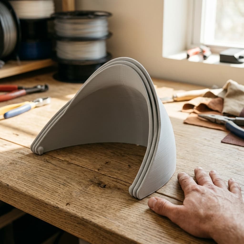 3D Printed Armor Piece for Cosplay Costumes, in real life