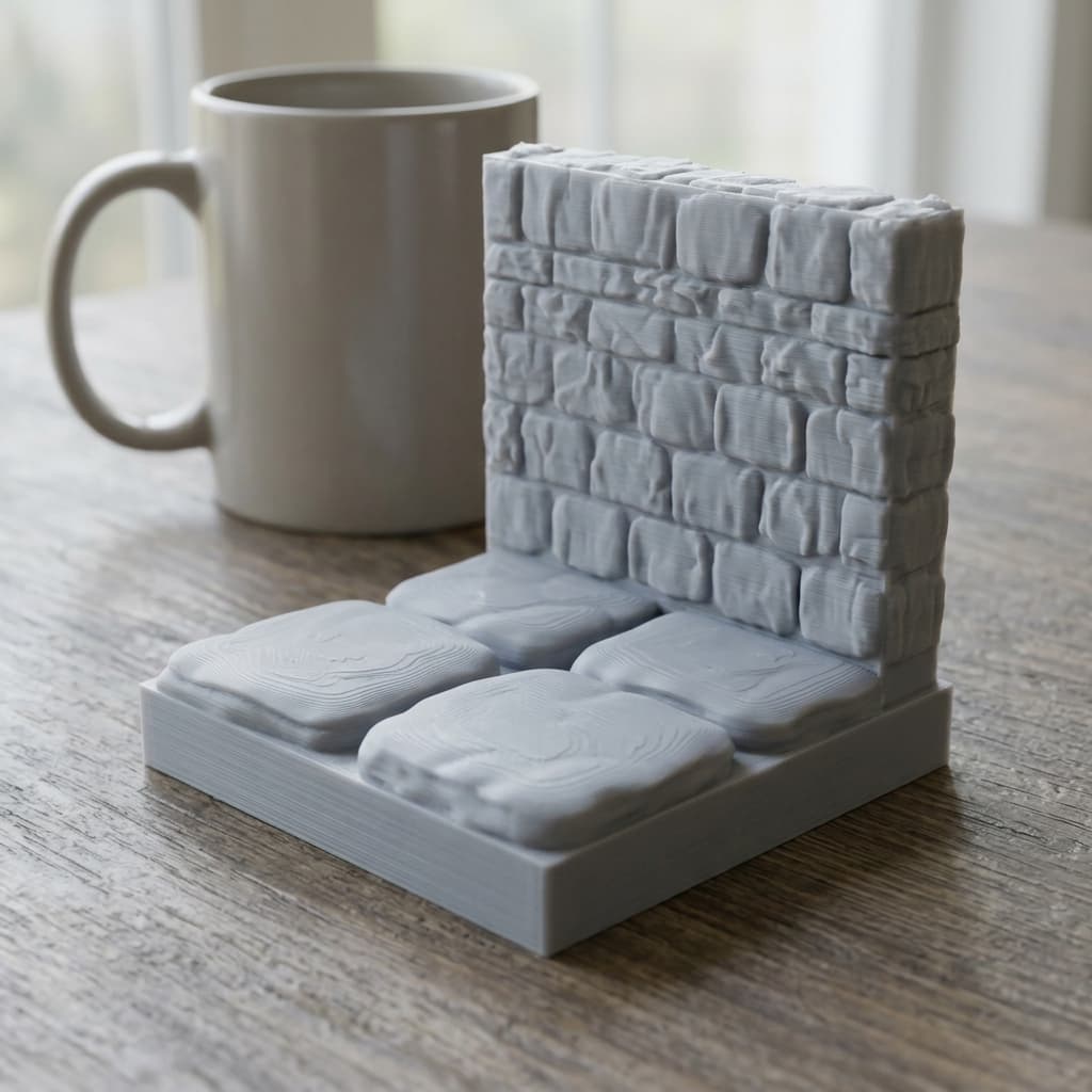 OpenForge Stone Dungeon Walls – RPG Terrain Tiles, in real life