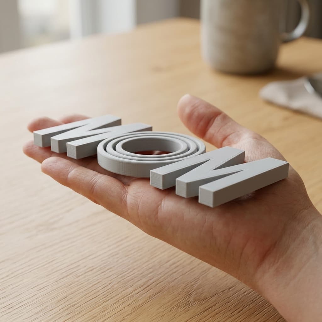 MOM Gimbal – Print-in-Place 3D Printed Toy for Mother's Day