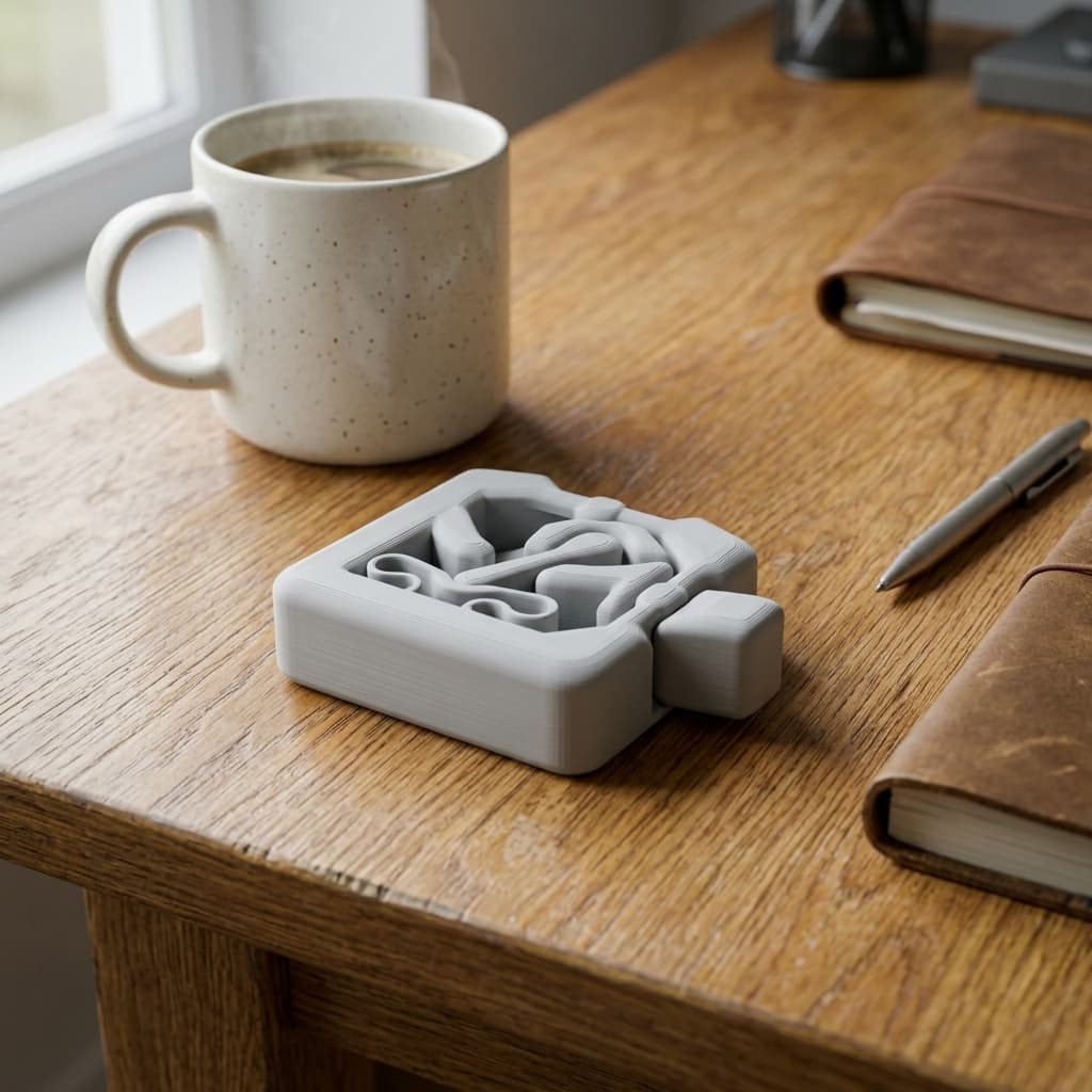 Wobble Toggle Fidget Switch – Print-in-Place