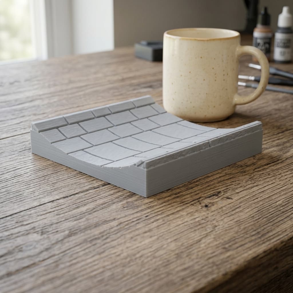 Openforge Sewers – 3D Printable RPG Terrain Tiles, in real life