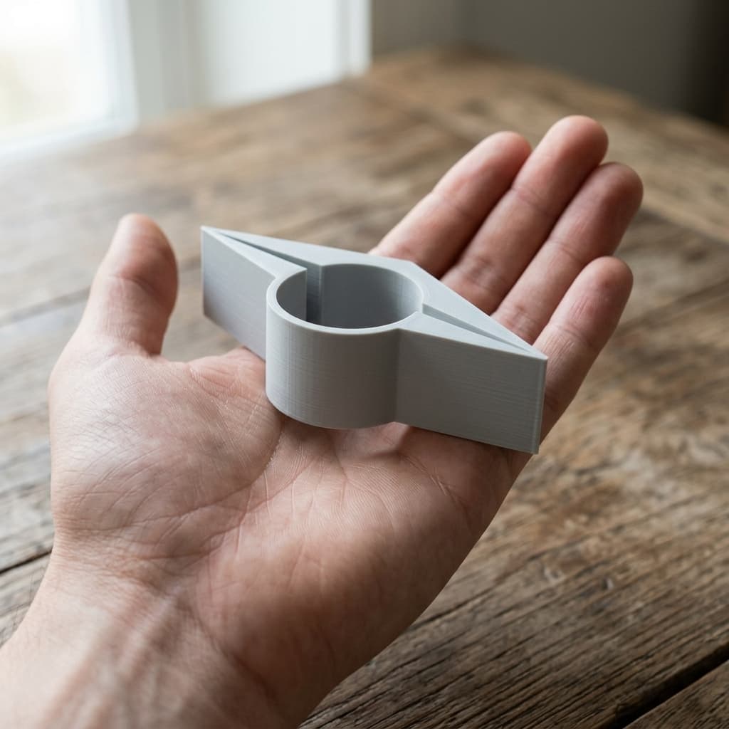 Book Ring for One-Handed Reading - 3D Printed