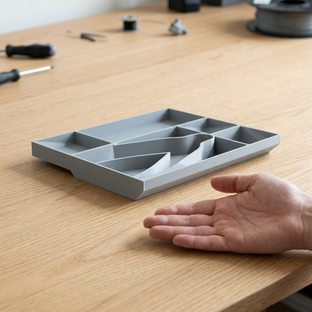 Ender 3 S1 Pro Tray Insert, in real life