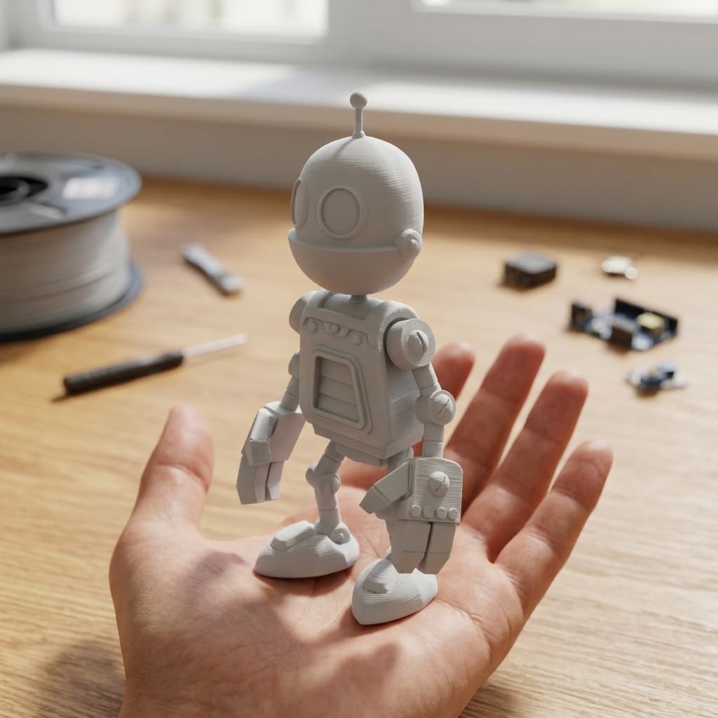 Clank Figure - Ratchet & Clank 3D Printed Figurine, in real life