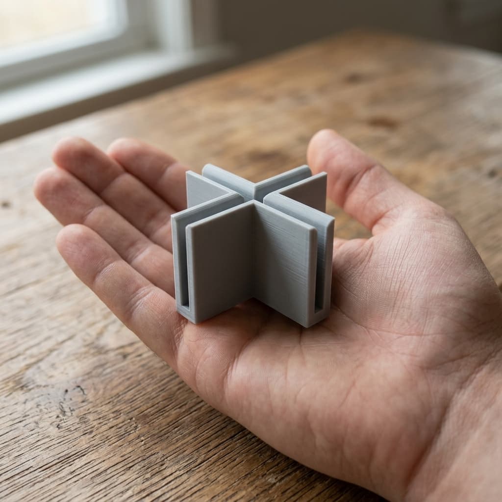 3D Printed Drawer Organizer for Window Blinds, in real life