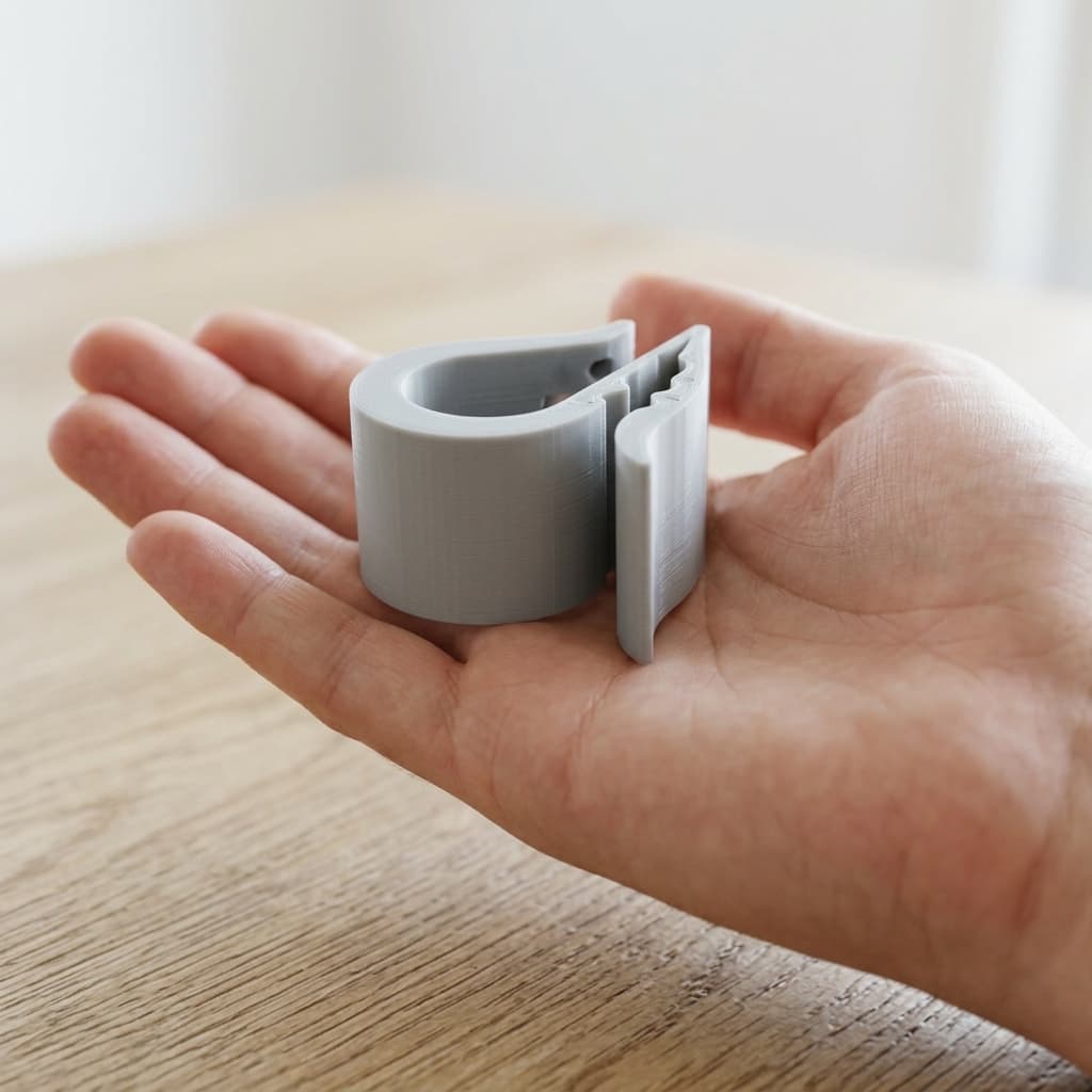 Filament Clip - 3D Printer Spool Organizer, in real life