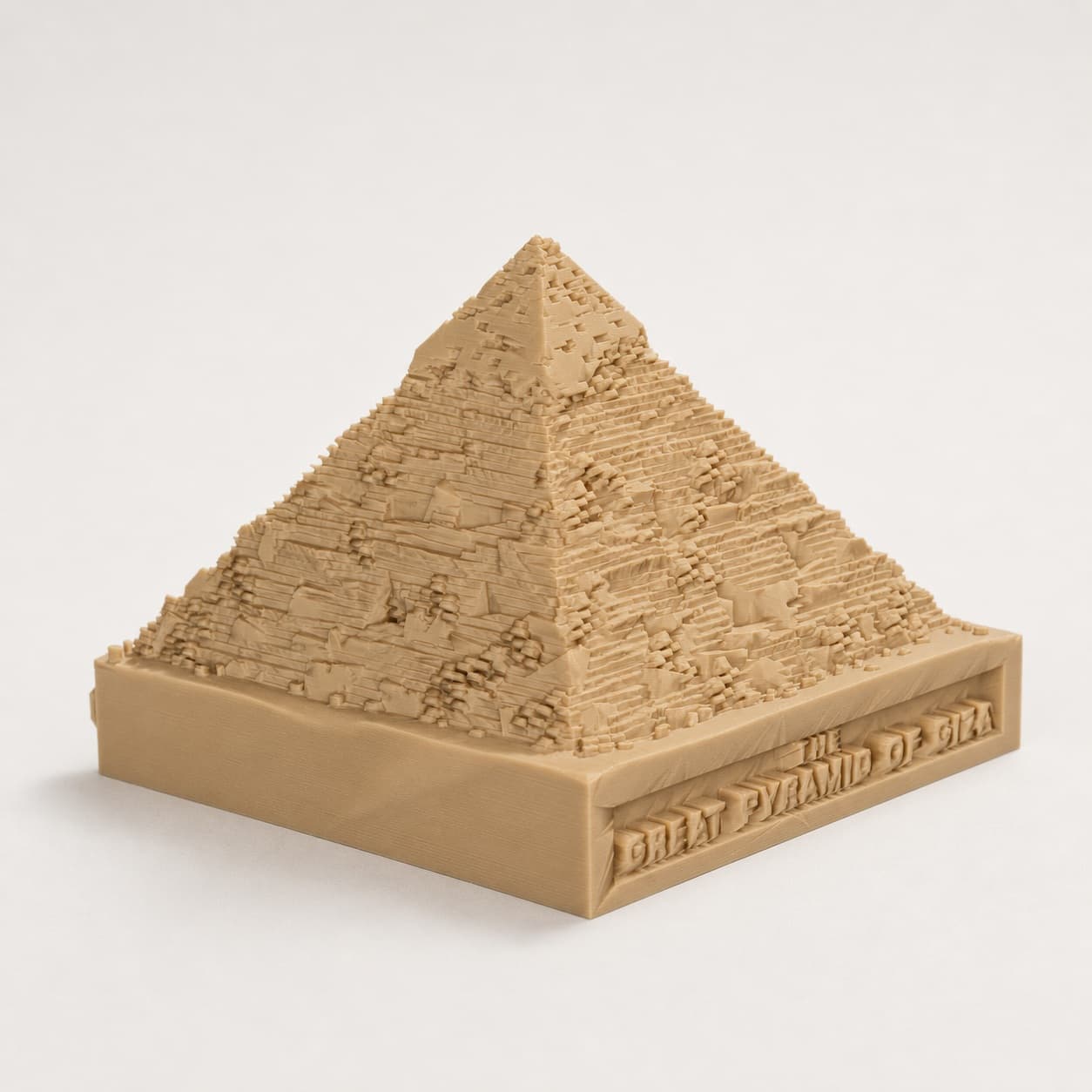 Great Pyramid of Giza 3D Print Model for Classroom Education