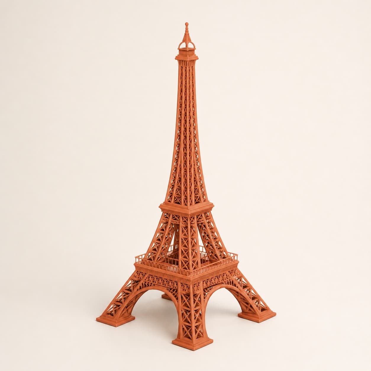 Eiffel Tower. Desk-scale Paris.