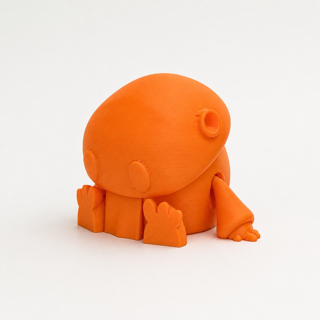 Wip Tiny Articulated Robot - 3D Printable Ball Jointed Doll