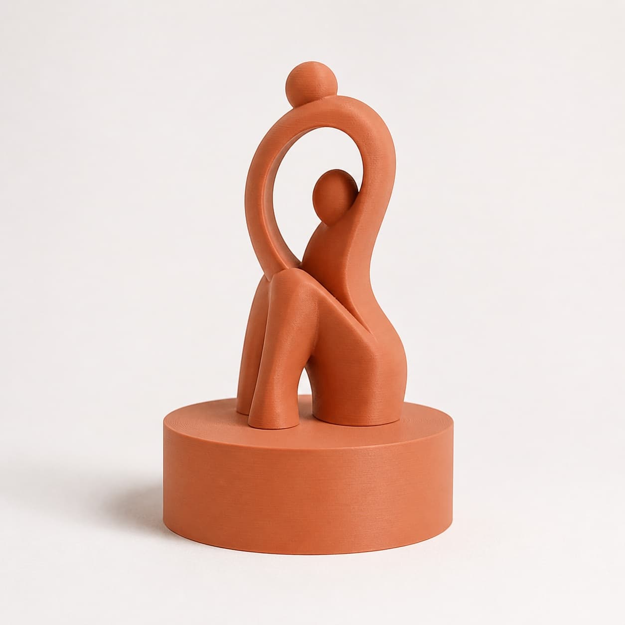 Mother's Day Sculpture, 3D Print File for Heartfelt Gift