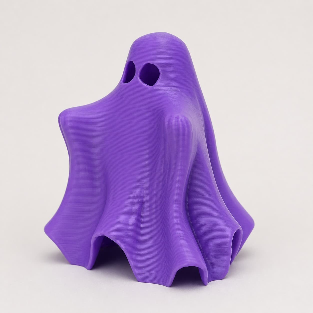 Cute Hug Me Ghost - 3D Printed Toy & Halloween Decoration