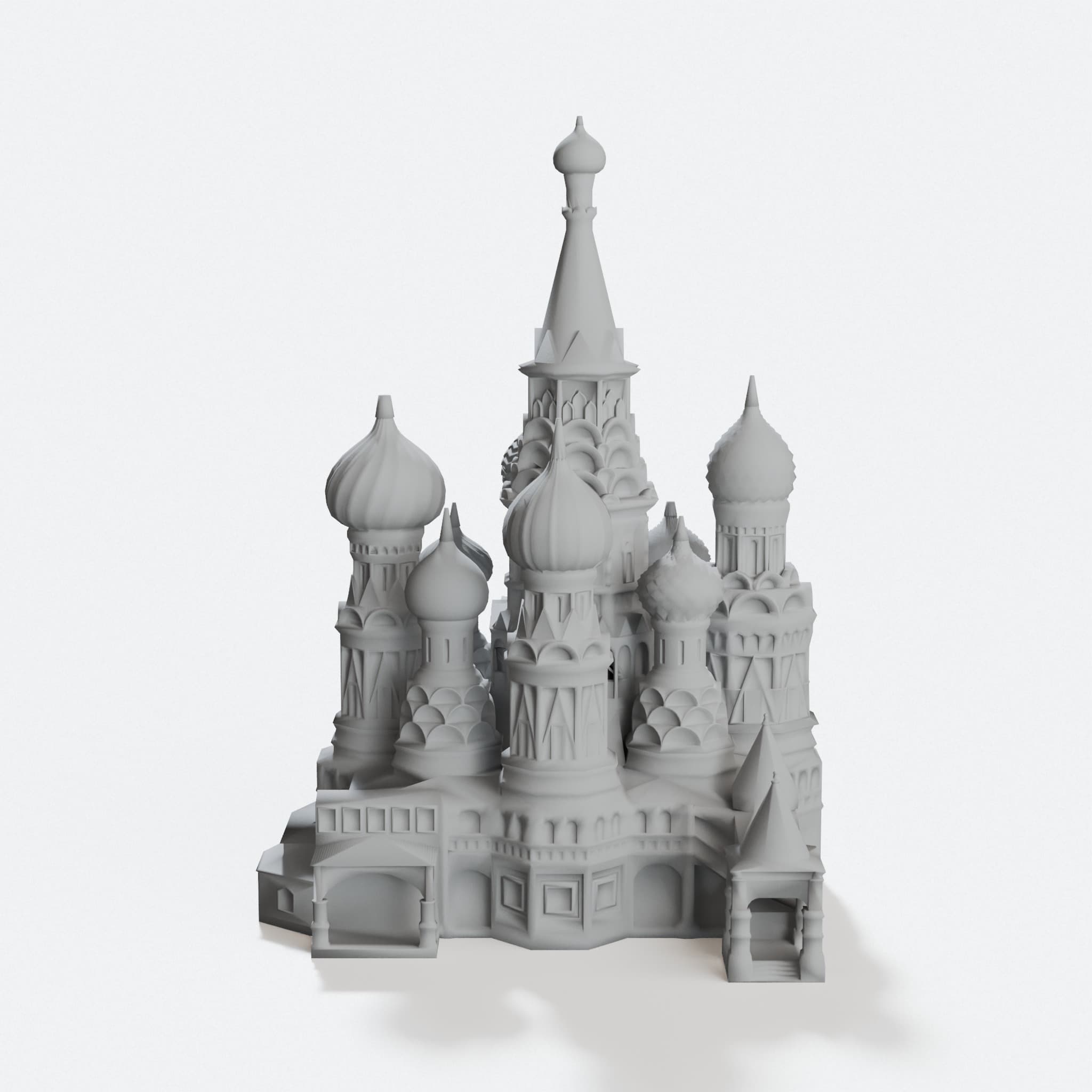 Compatible with Prusa St. Basil's Cathedral Display Model, hero tilt