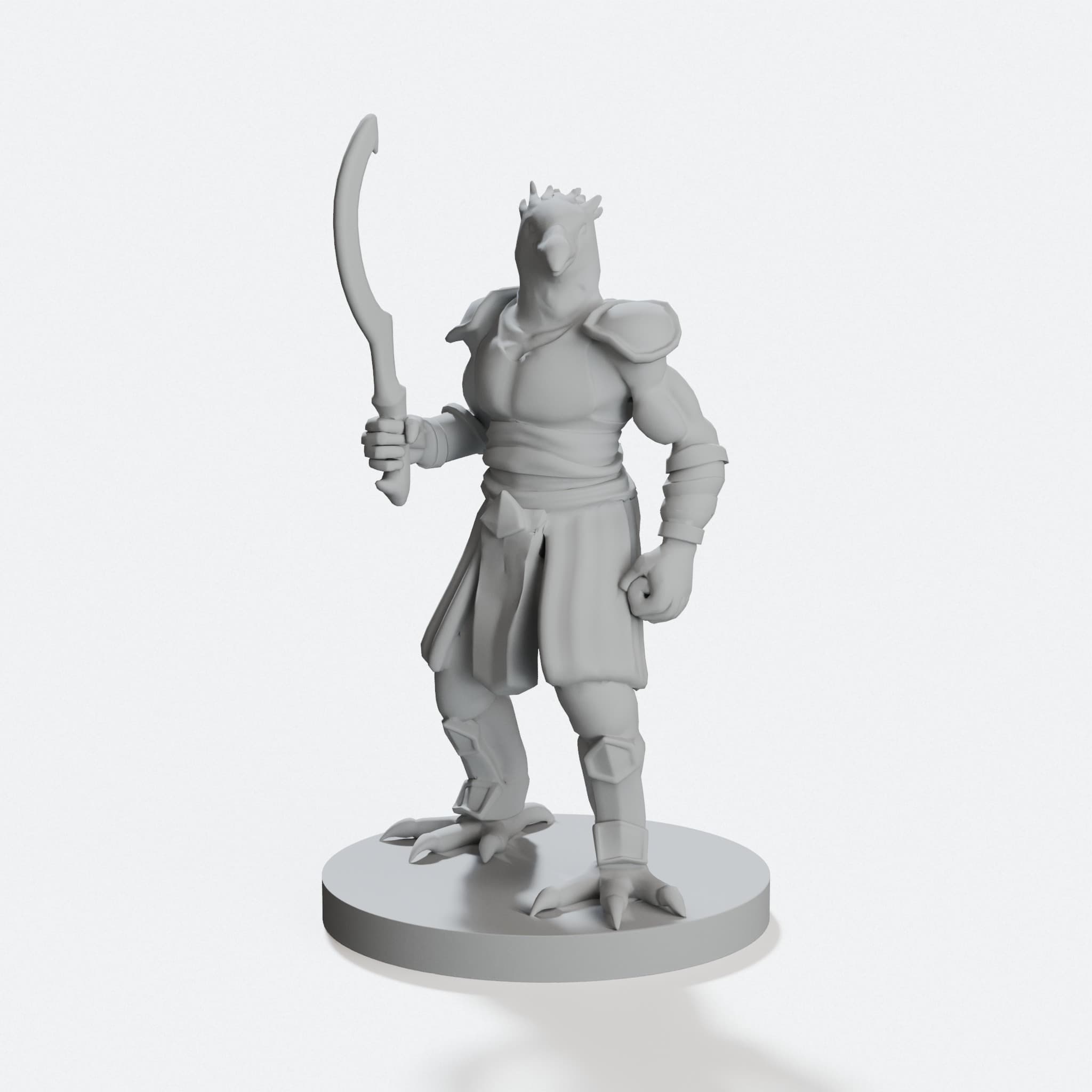 Fighter Collection 2 3D Printable Toys, hero tilt