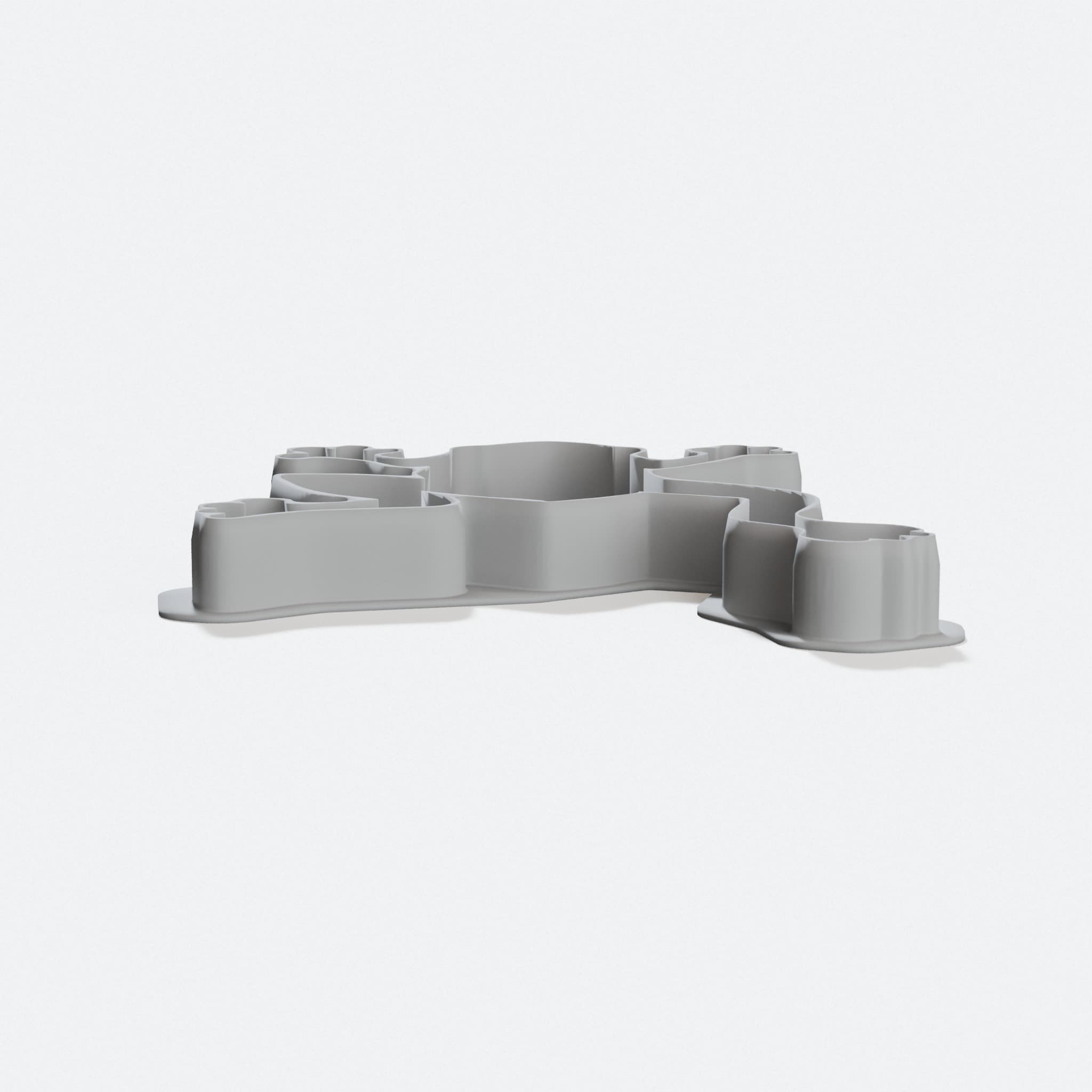 Frog Cookie Cutter, 3D Printed Kitchen Accessory, hero tilt