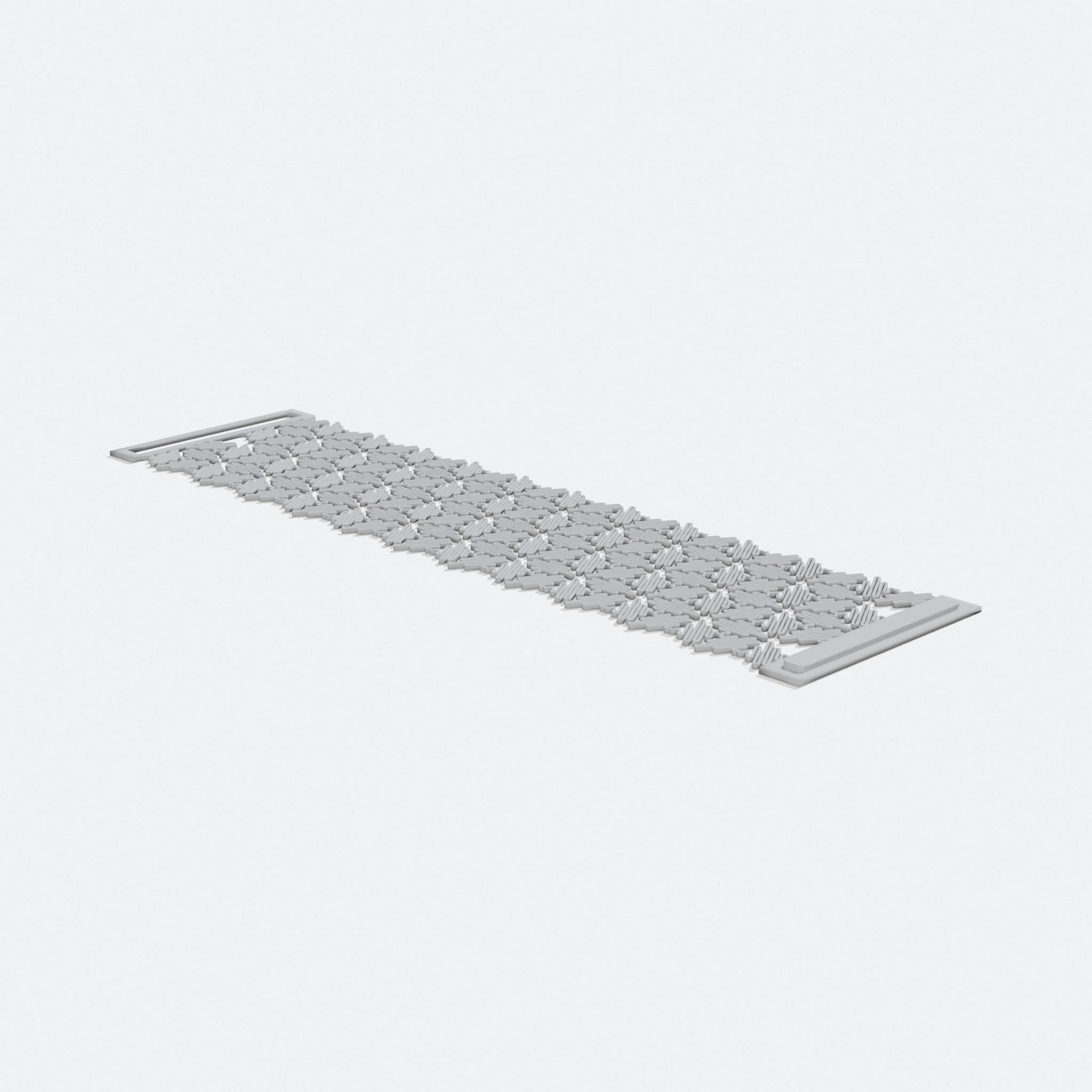 Bracelet ispired by Mesostructured Cellular, turn three quarter