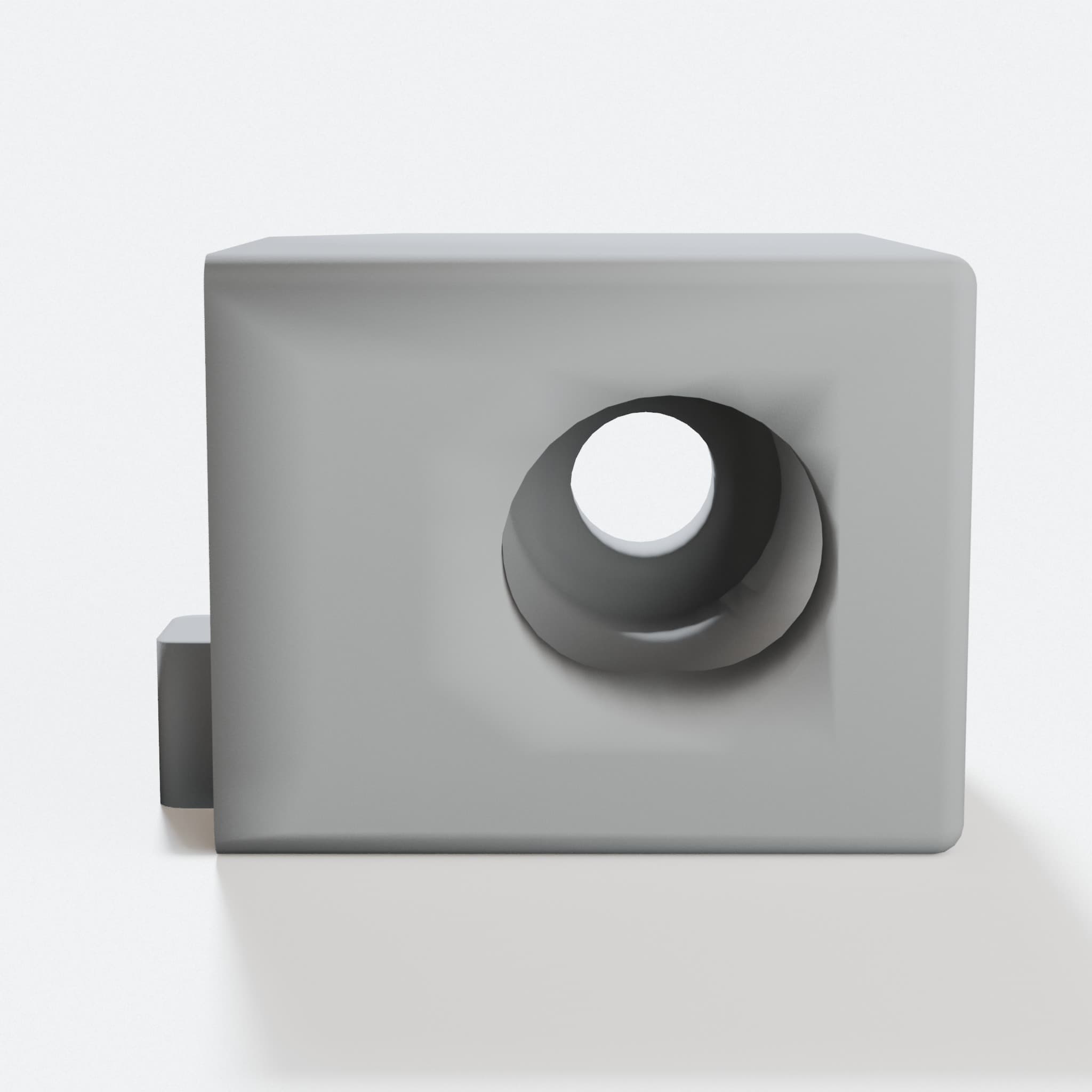 Corner 2-Way Extrusion Caps 20x20, 3D Printed Tech Accessories, hero tilt