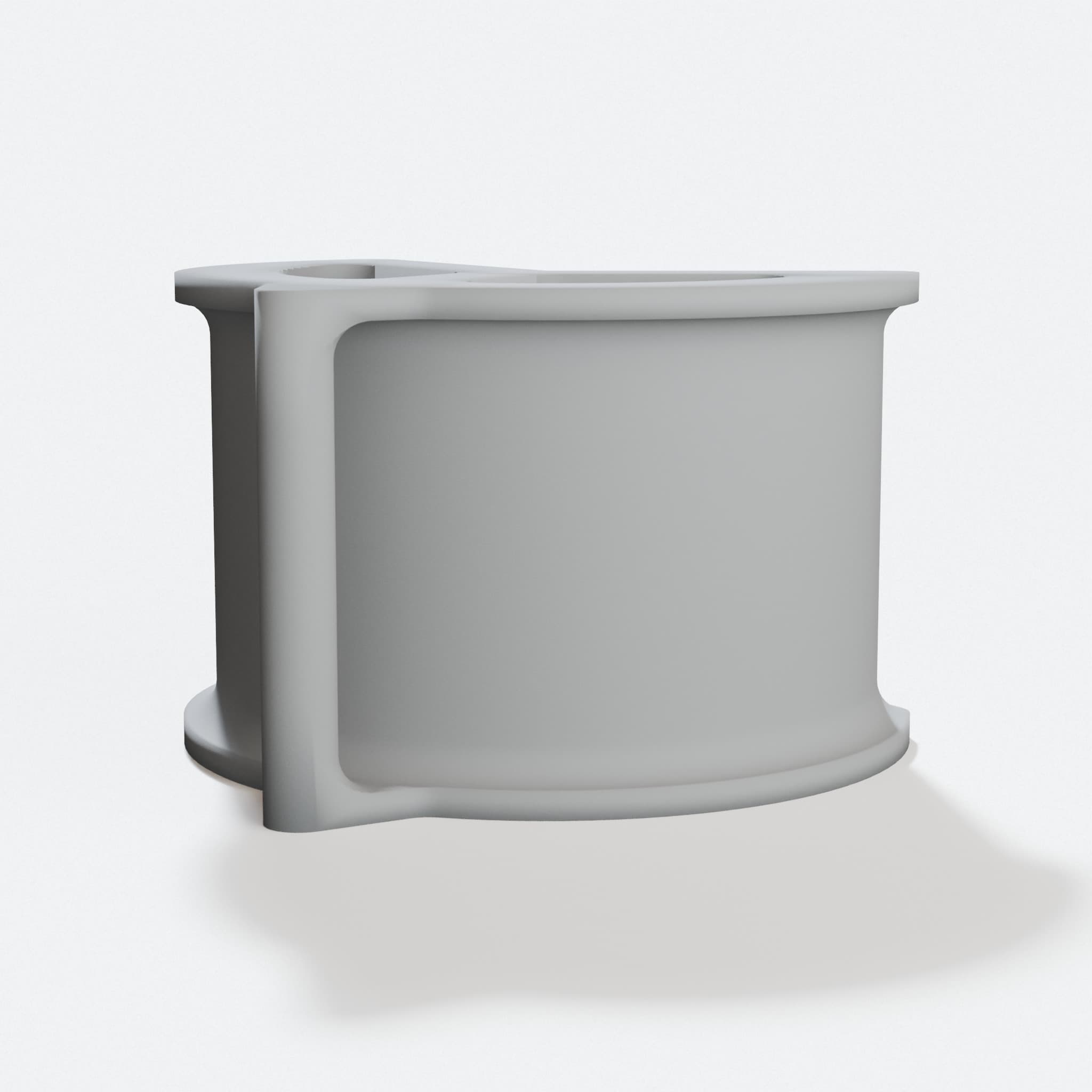 Cargo strap clamp for hexagonal builds, hero tilt