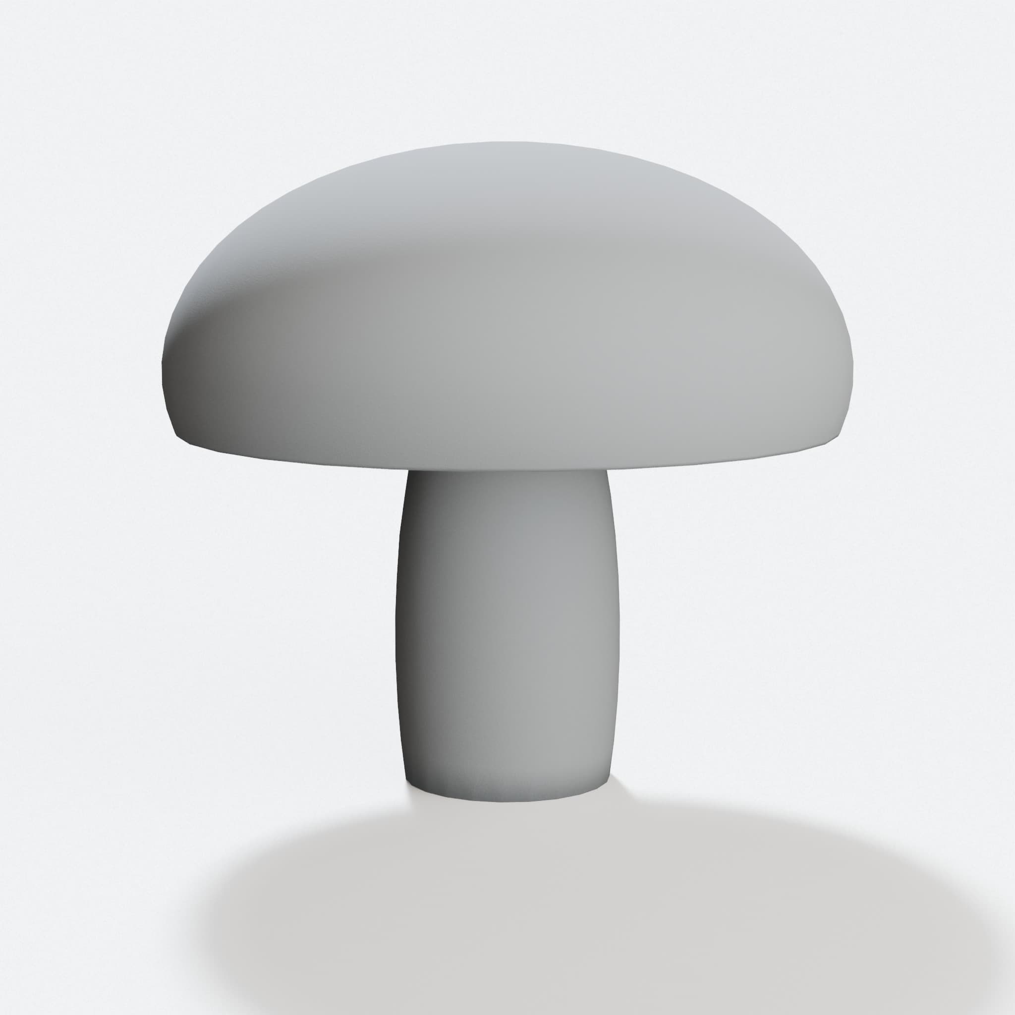 Mushroom With Gills 3D Printed Home Decor