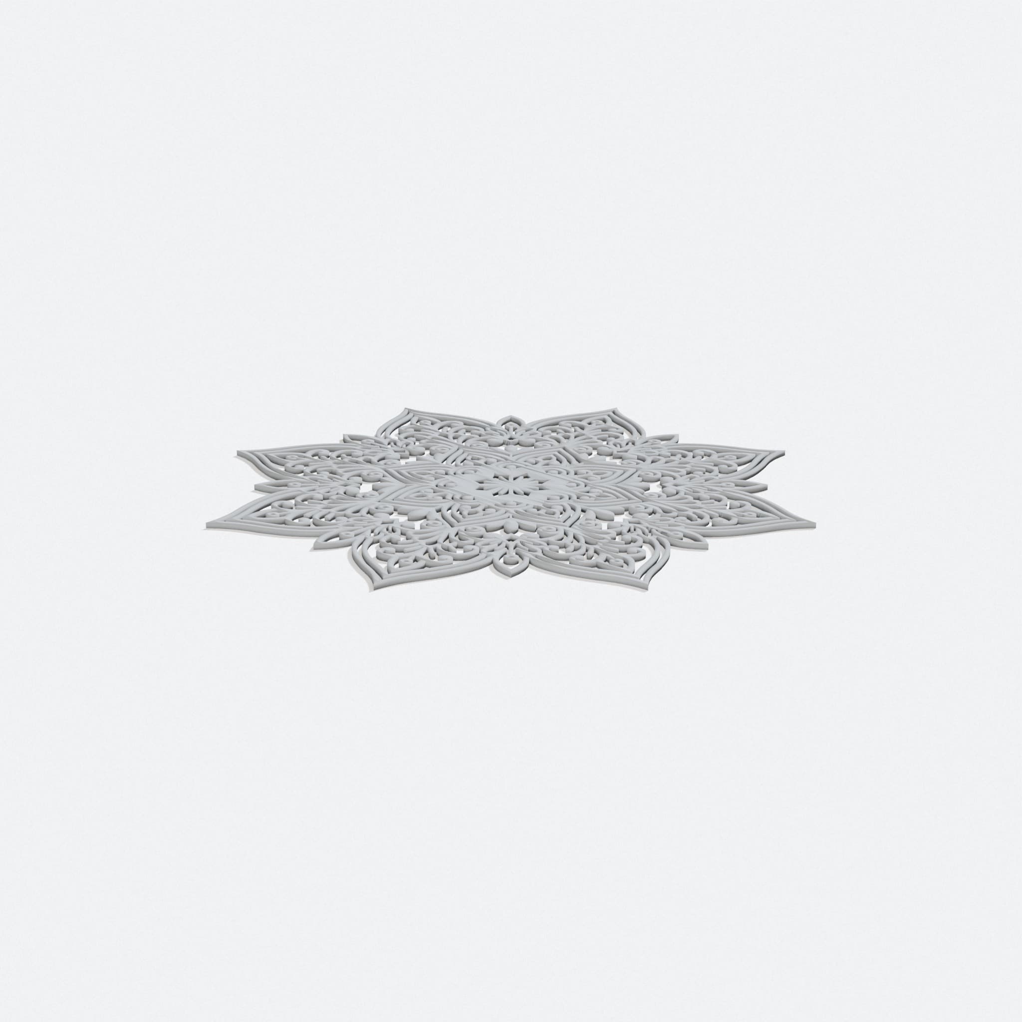 Mandala 34 3D Printed Home Decor Wall Art