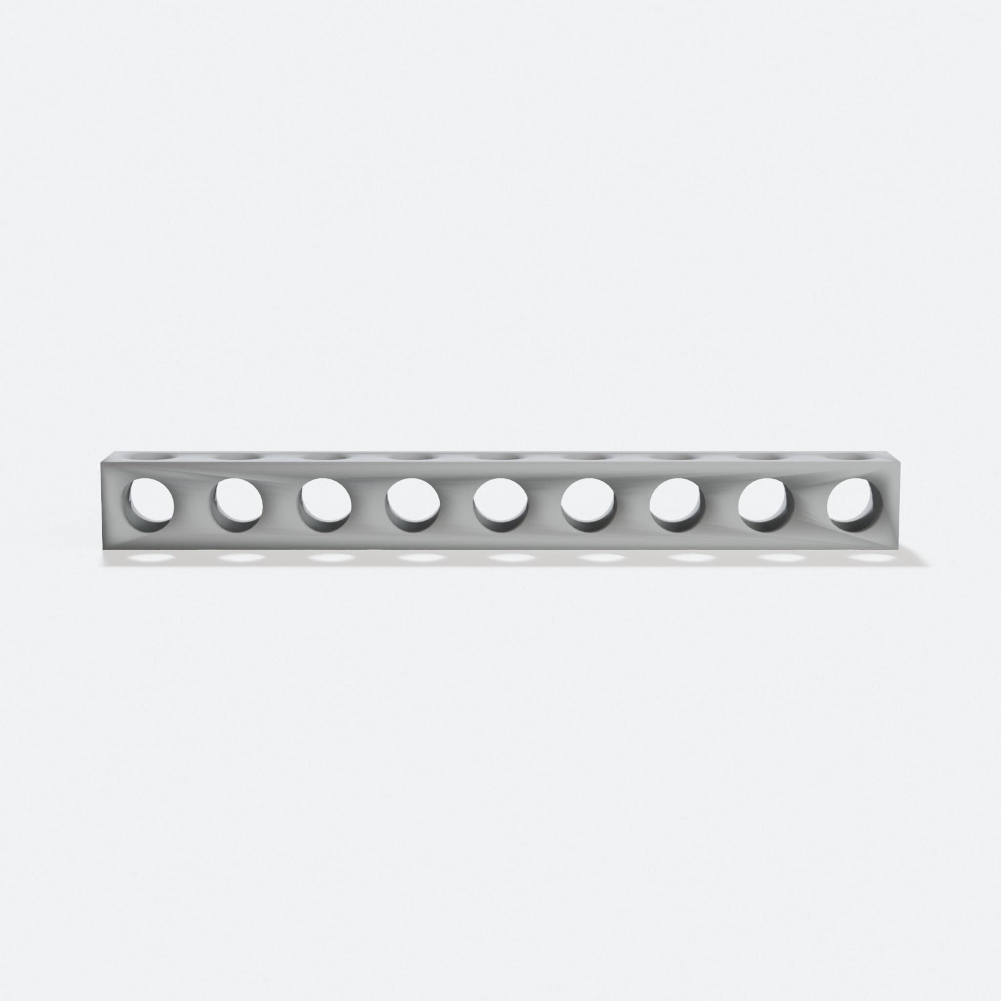 3D Printed Bitbeam Toy Building Blocks, hero tilt