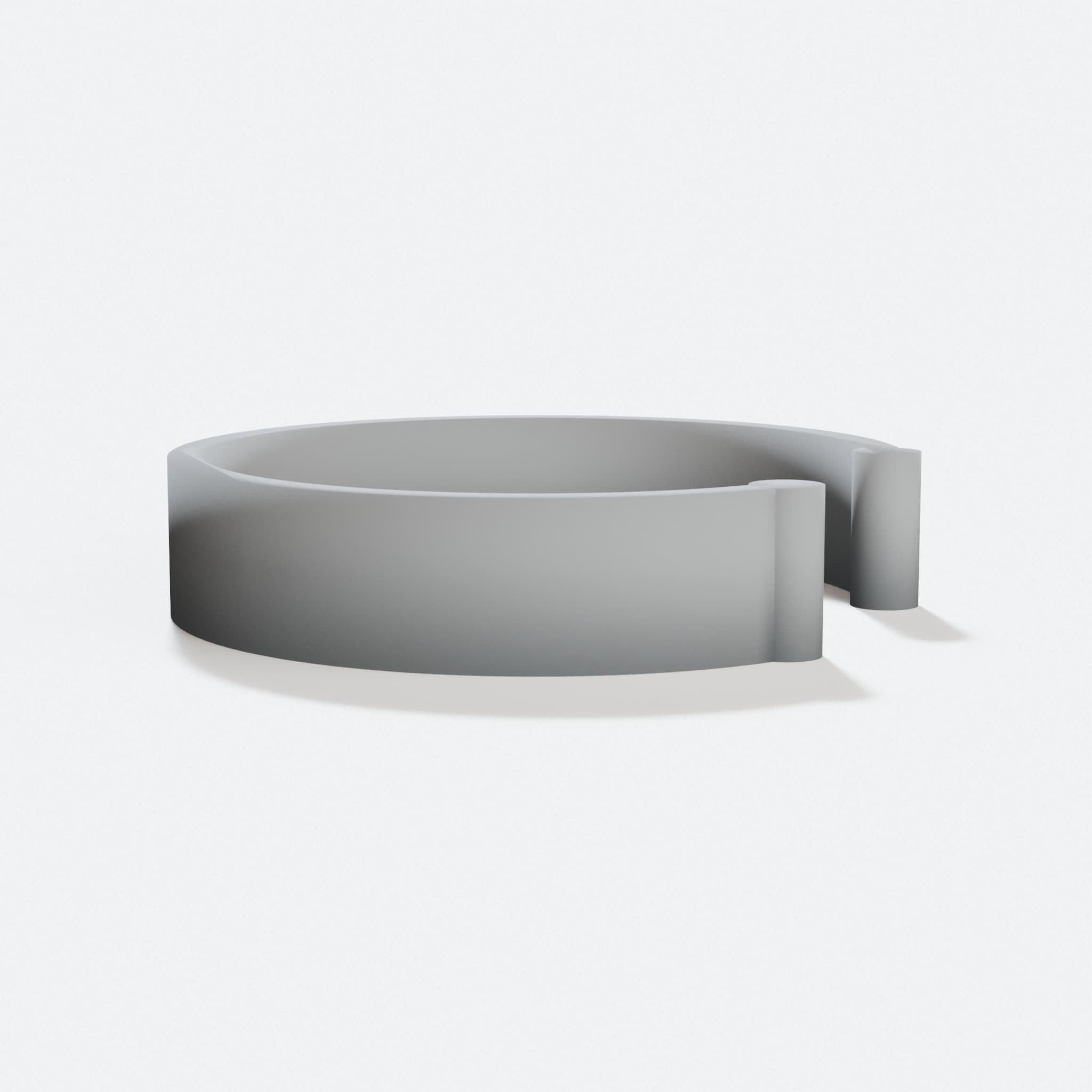 Customizable 3D Printed Wrapping Paper Holder, hero tilt