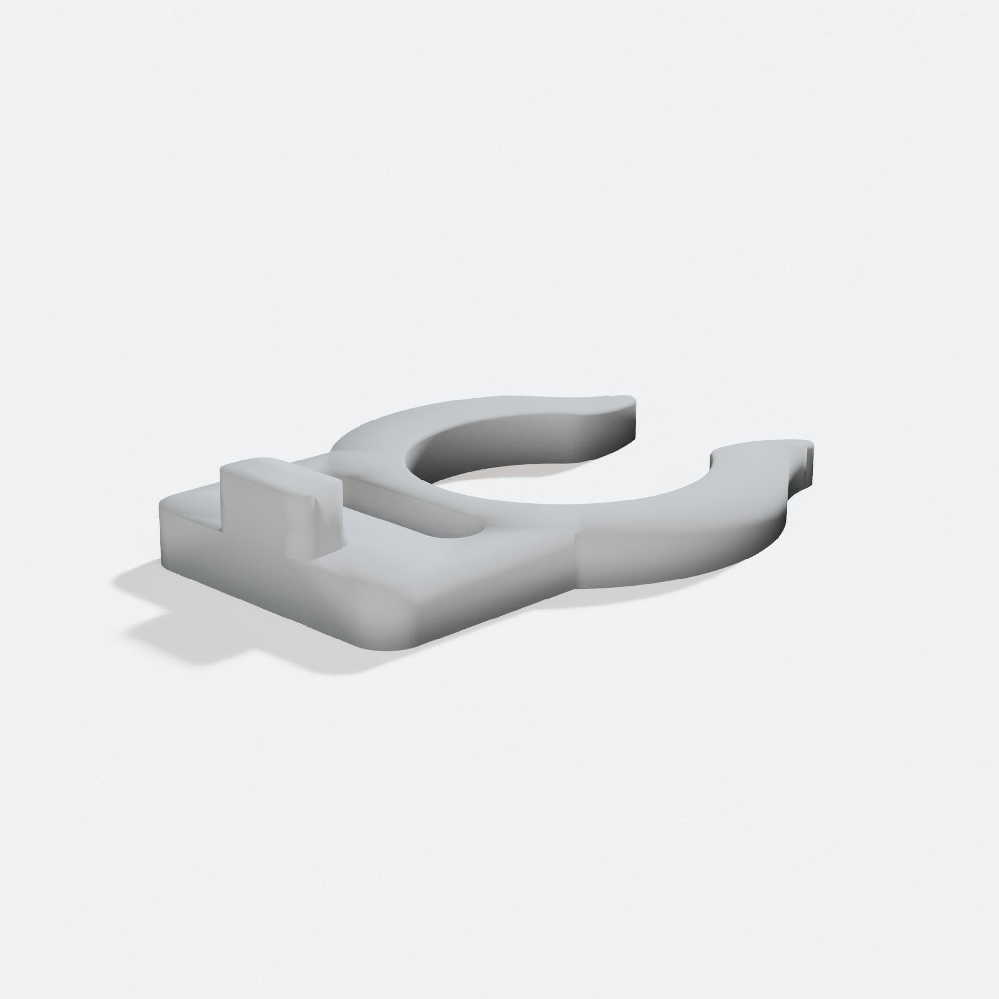 1/4" Clamping Clip for Reverse Osmosis & Water Filter Tubes, turn three quarter