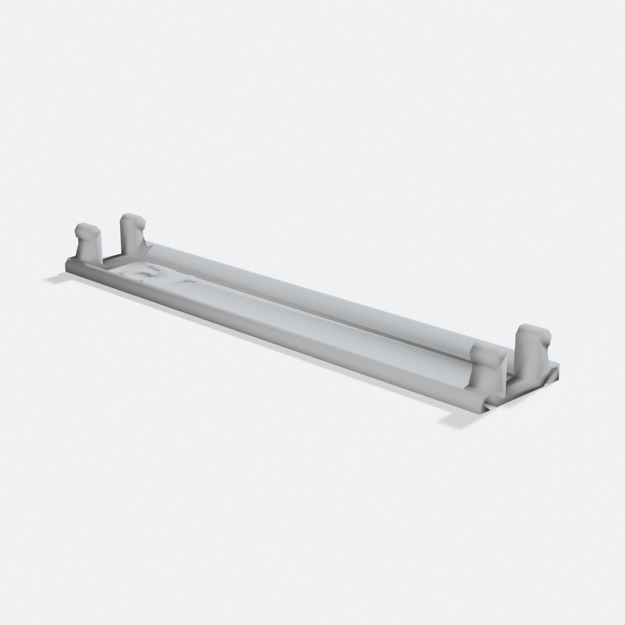 Compatible with Prusa Wire Shelf Label Holder, turn three quarter