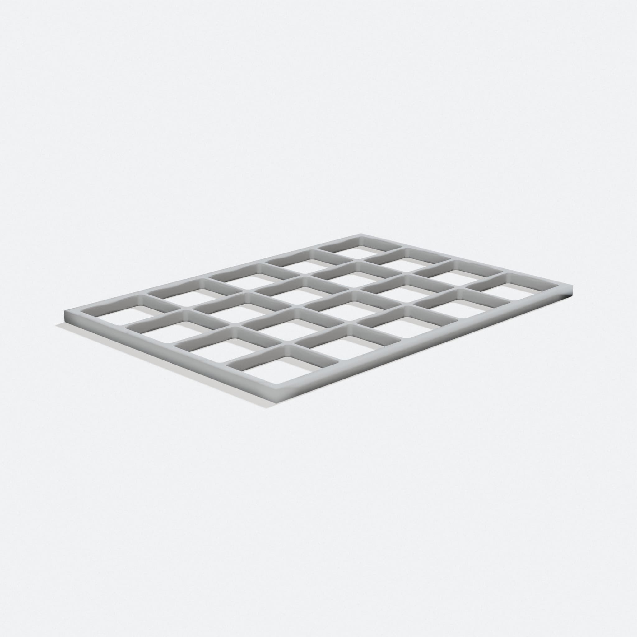 5x7 Calendar planner template, turn three quarter