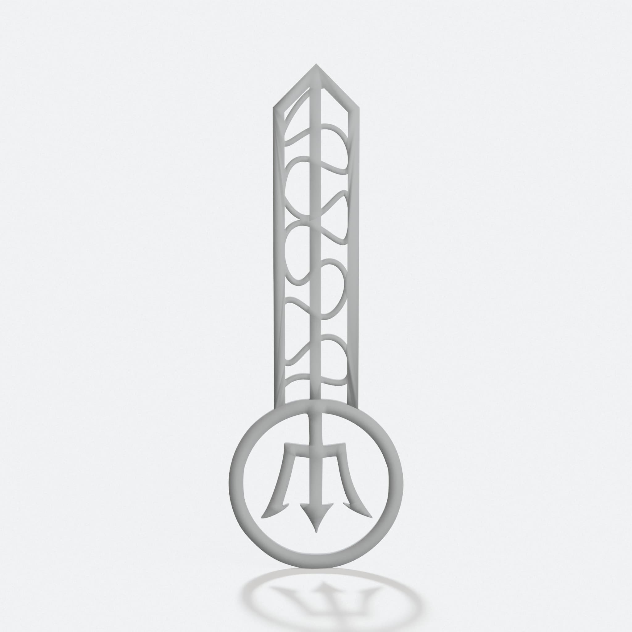 Percy Jackson 3D Printed Bookmark, hero tilt