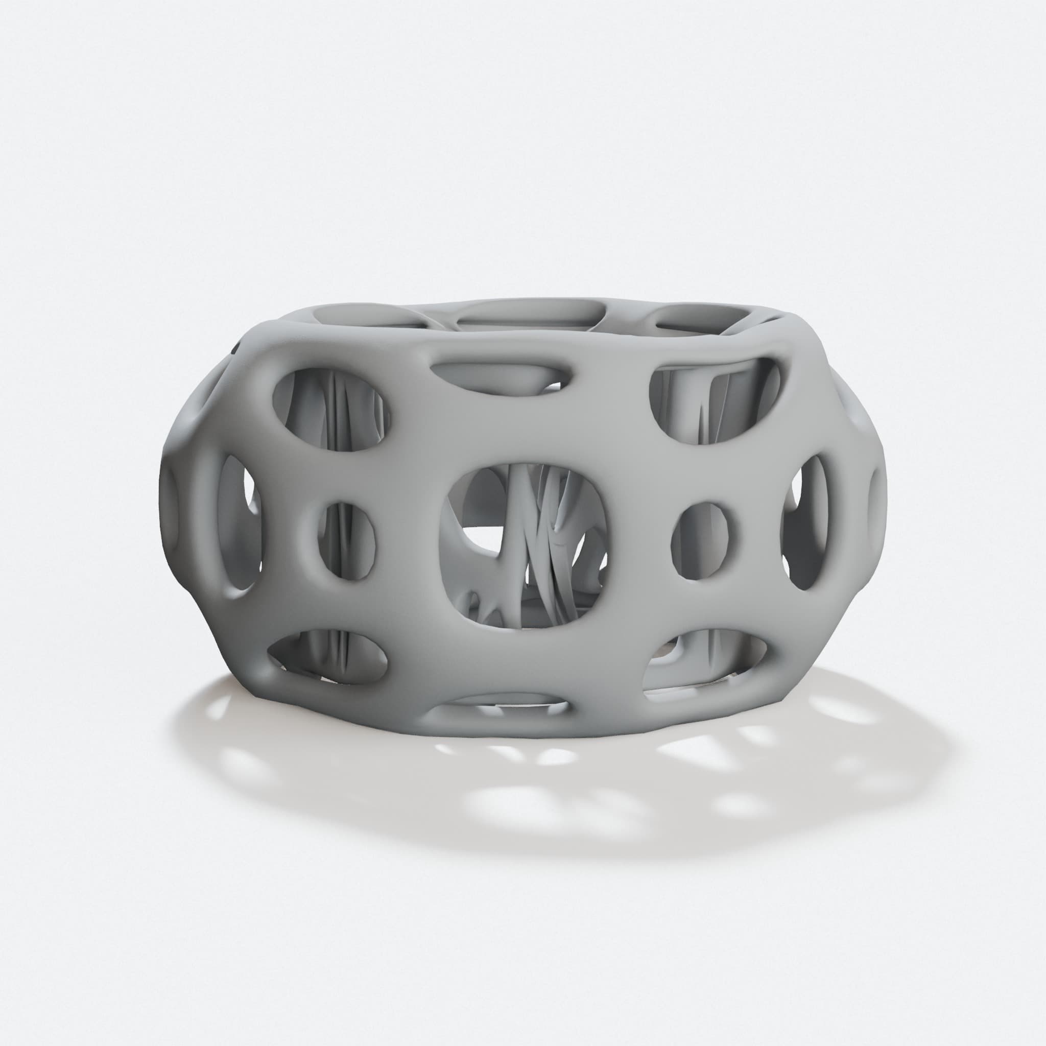 Napkin Ring Voronoi Style, Compatible with Ring, hero tilt