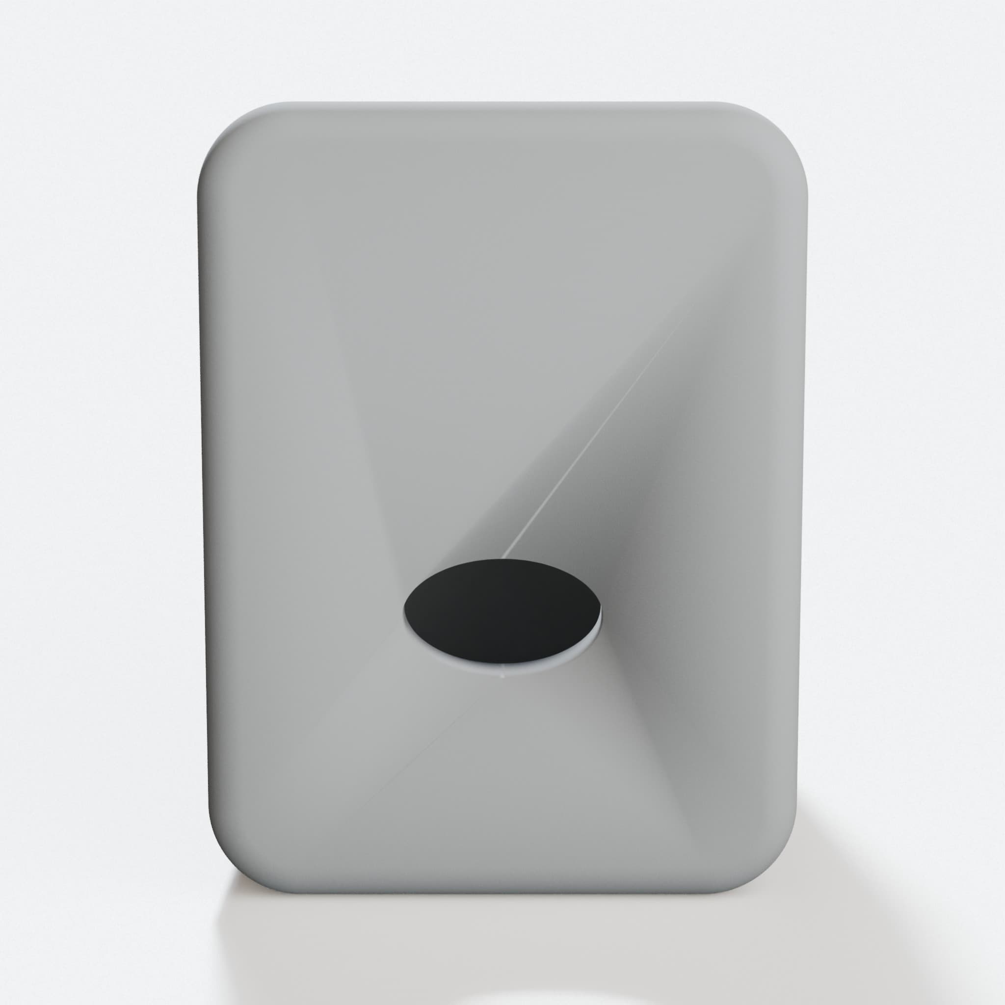 MakerBot Filament Filter Block 3D Printed Tech Accessory, hero tilt