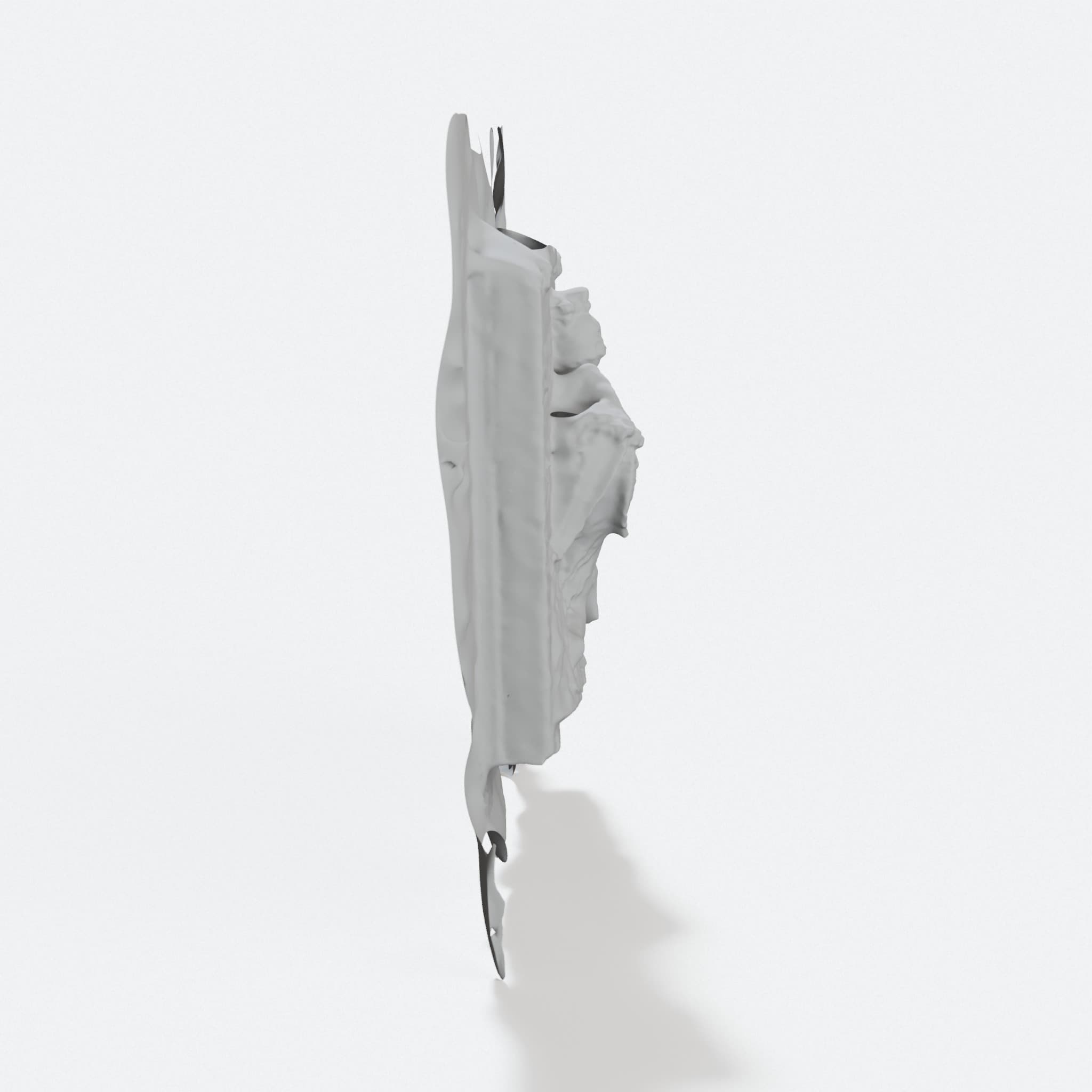 Venus Reclining on Sea Monster Relief 3D Printed Wall Art, hero tilt