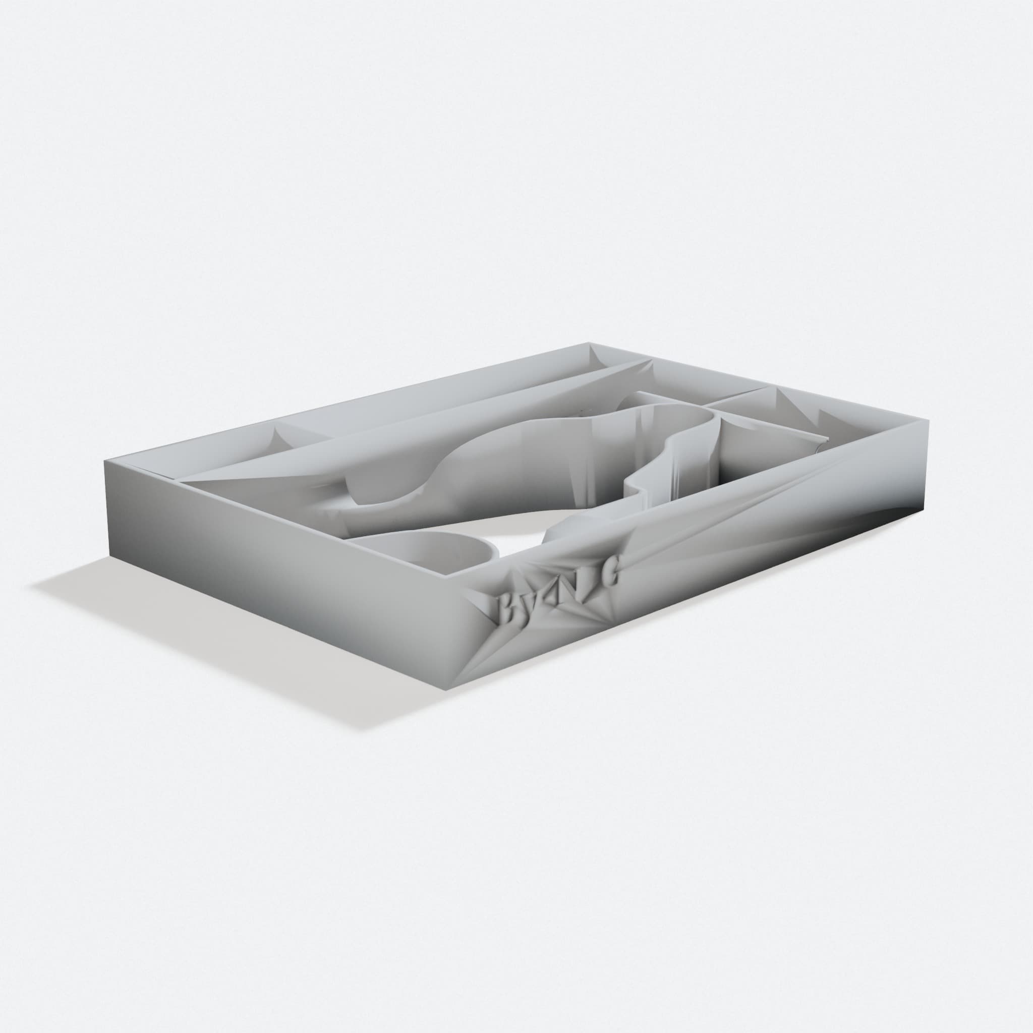 Ender 3-S1 Tray Insert Organizer, turn three quarter