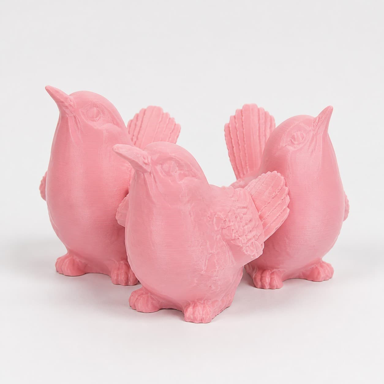 Bird Garden Ornament, Bird 1, Paintable Decorative Figure