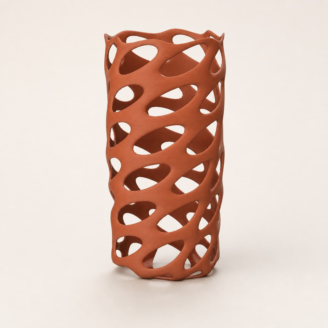 Voronoi Vase Penholder, 3D Printed Office Accessories